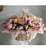 Весенняя корзина Розовые кружева