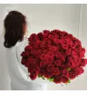 Букет из 101 бордовой розы 1