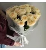 Монобукет из 25 пионовидных роз  3
