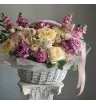 Цветочная корзина Ваниль и черника  1