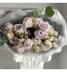 Букет из роз Сиреневая вуаль 