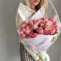 Букет с тюльпанами «Пастила »