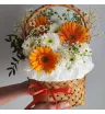 Цветы в корзине Манго  2