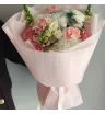 Букет из гортензии,роз и антирринума 2