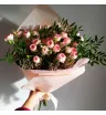 Букет Розовые бусинки 2